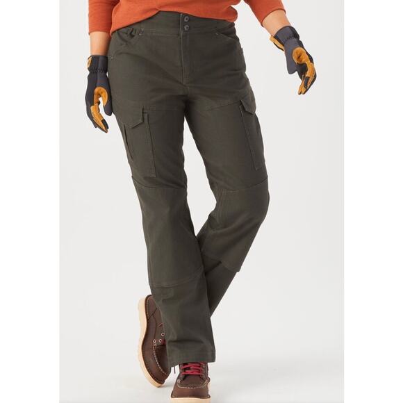 Duluth Fire Hose Flex Shift Dark Green Work Pants Size 4 EUC 🛠️ - Picture 1 of 9